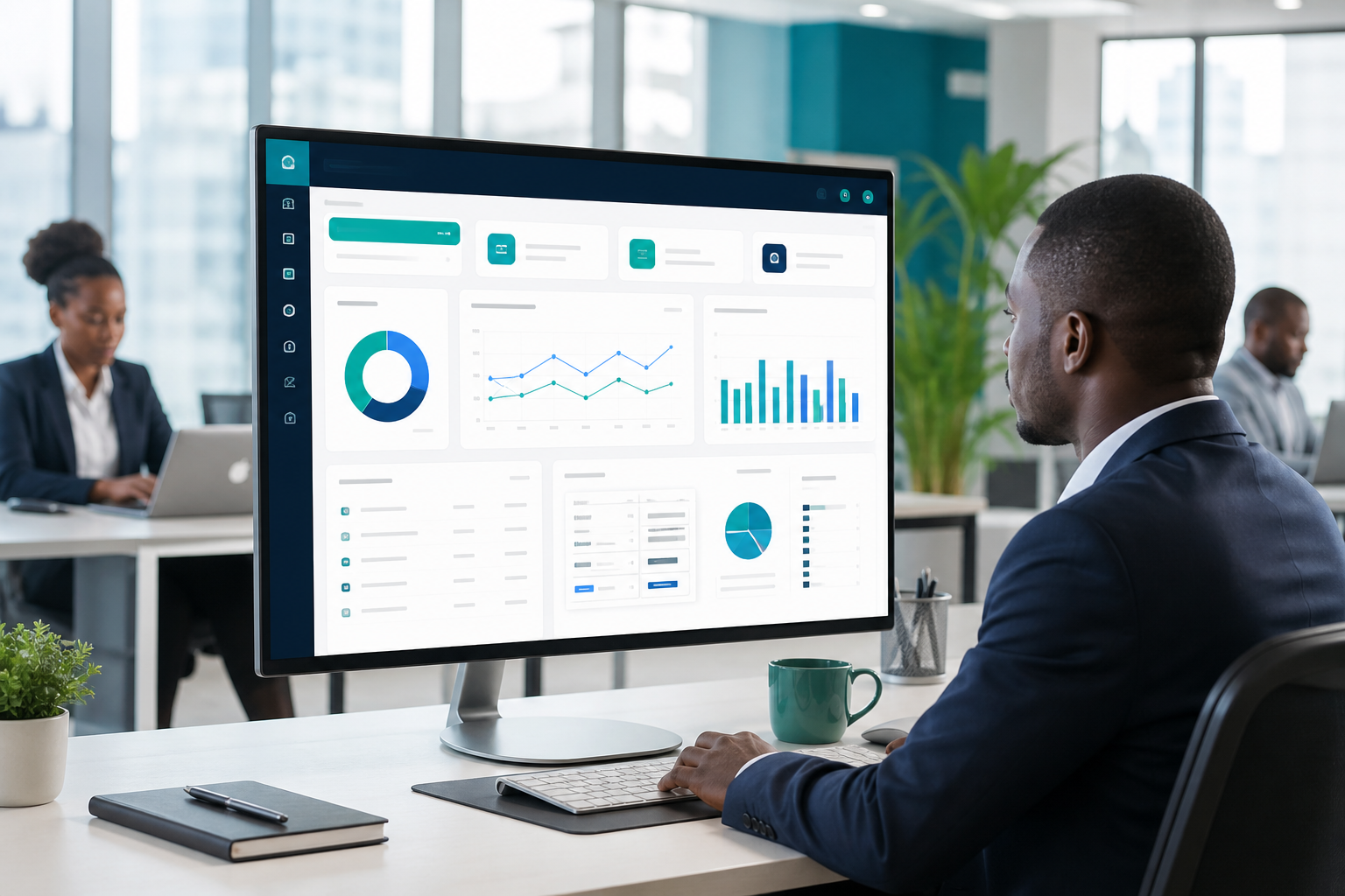 Illustration ProErp — suite entreprise